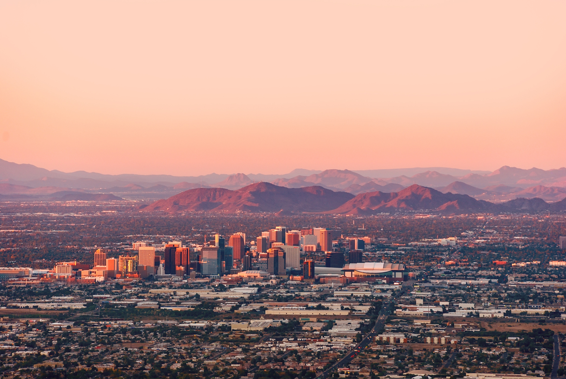 Landscape of Phoenix Arizona