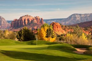 Beautiful Desert Golf Course in the United States Southwest